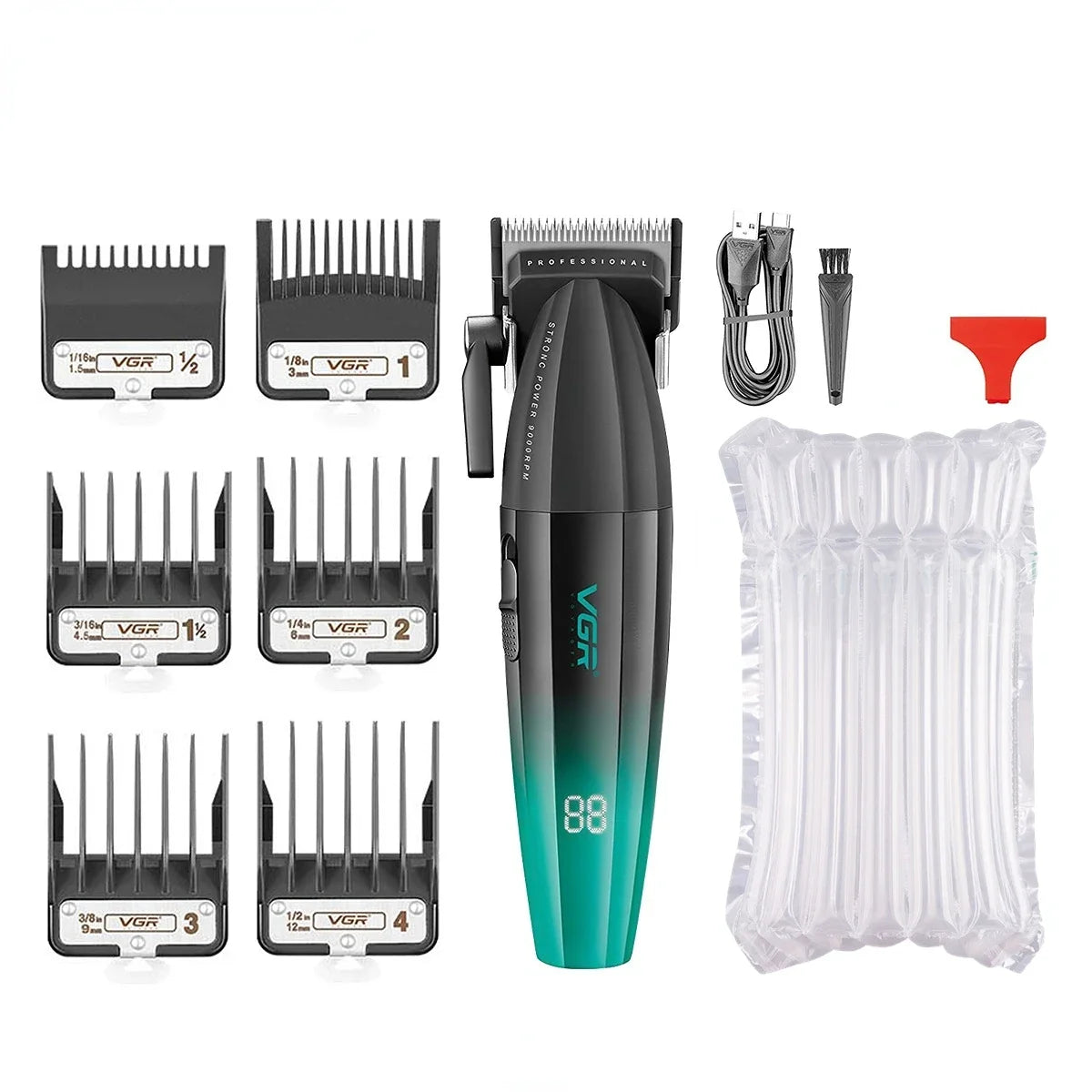 VGR Hair Trimmer Professional Barber Hair Cutting Machine V-003