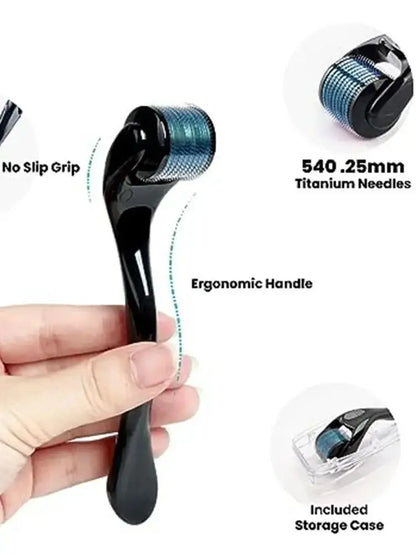 Roller Microneedle Roller Facial Skin Beard Scalp Derma Stamp