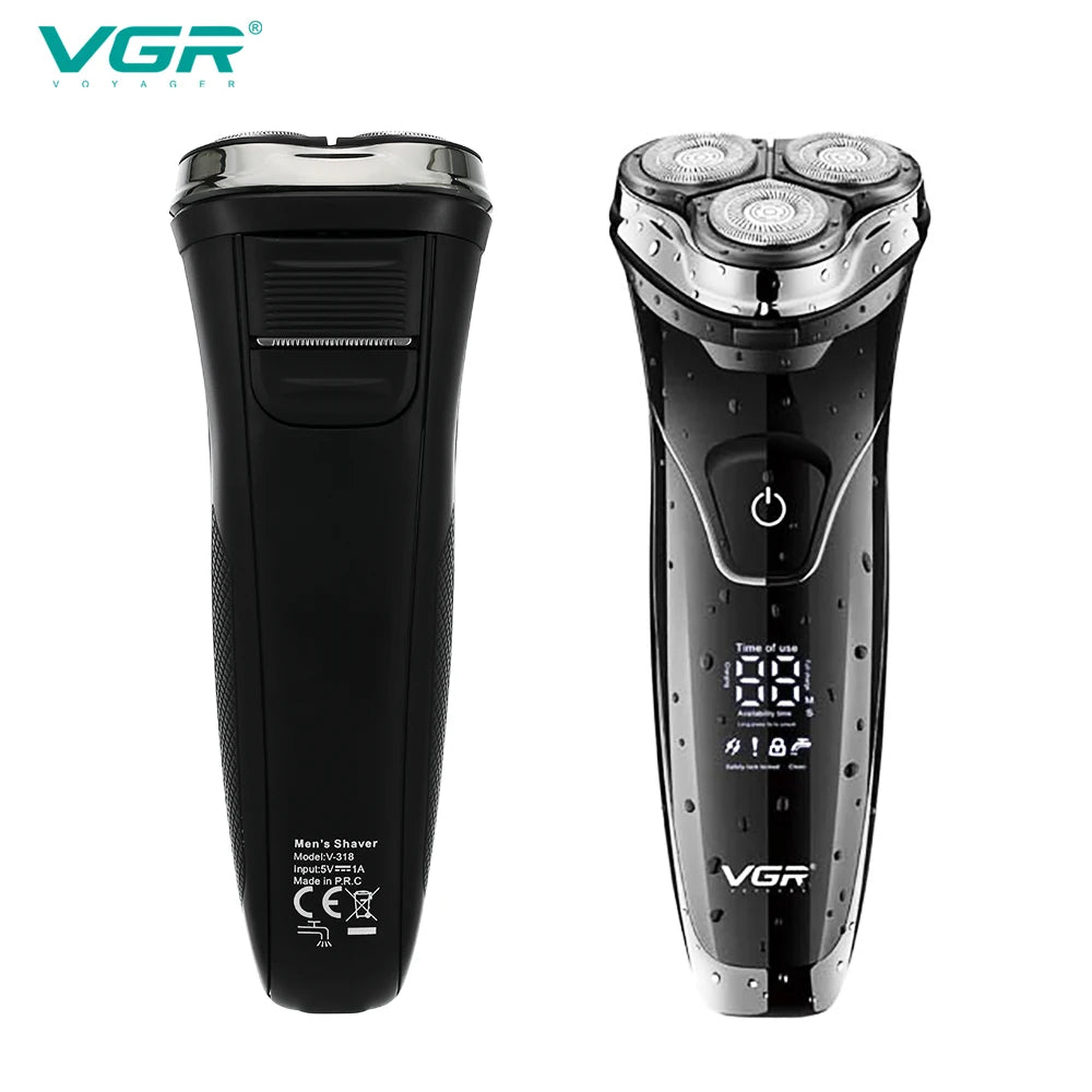 VGR 318 Shaver Electric Razor Professional Shaving Machine for Men