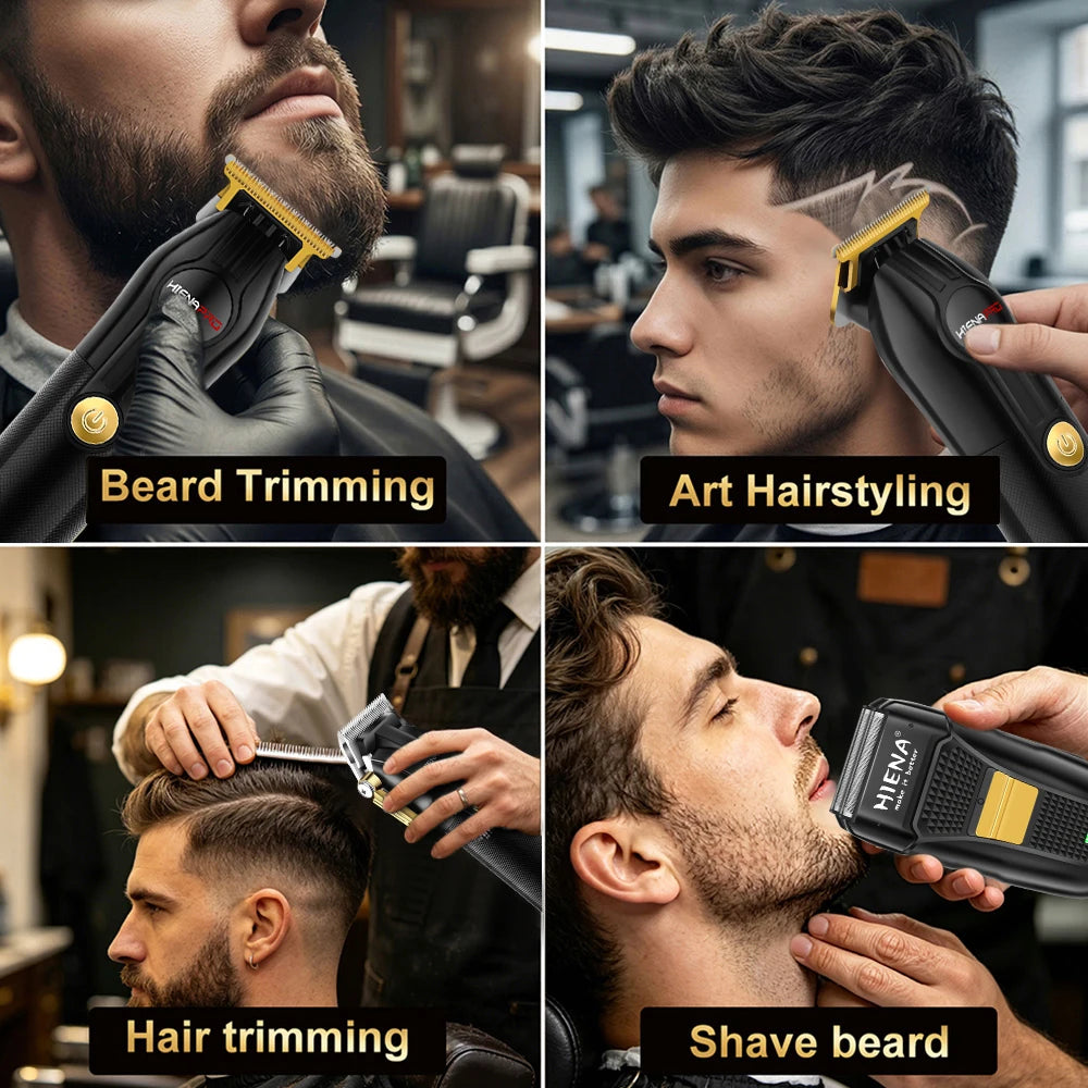 HIENA Professional 3-in-1 Multifunctional Hair Clipper Set