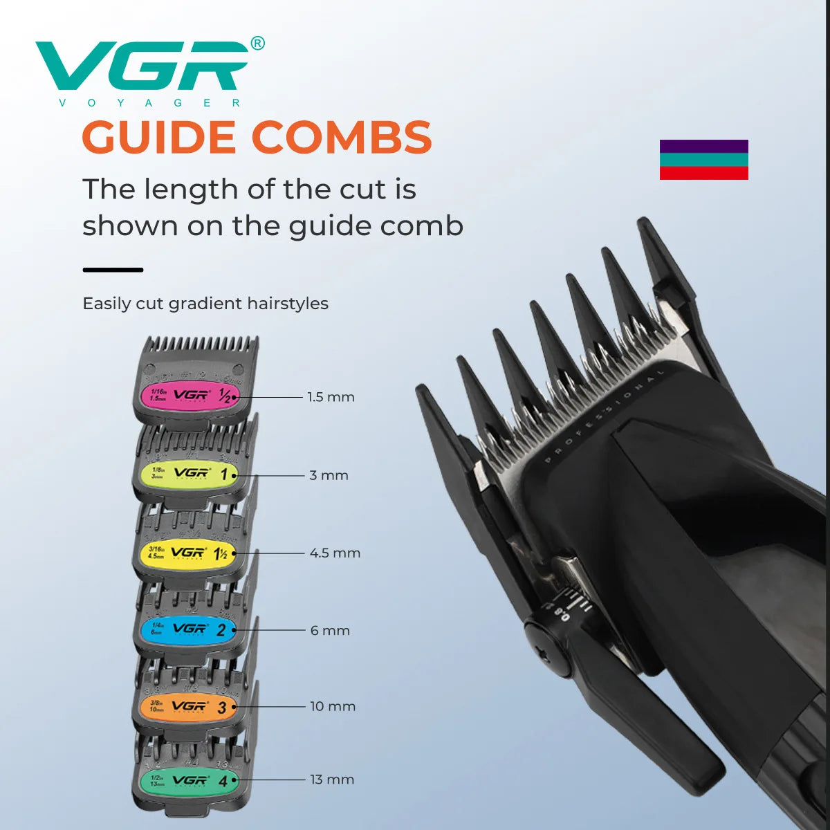VGR V-889 S2 9000RPM Hair Cutting Machine Hair Trimmer