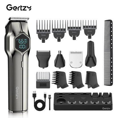 Men's 5-in-1 professional beauty kit USB rechargeable  trimmer set