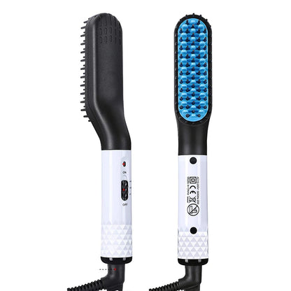 Men'S Beard Straightener Portable Fast Heating Styling Tool