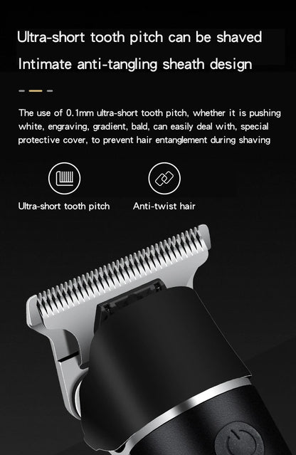 hiena Hair Clipper Barber Professional Cordless Trimmer HYN-212