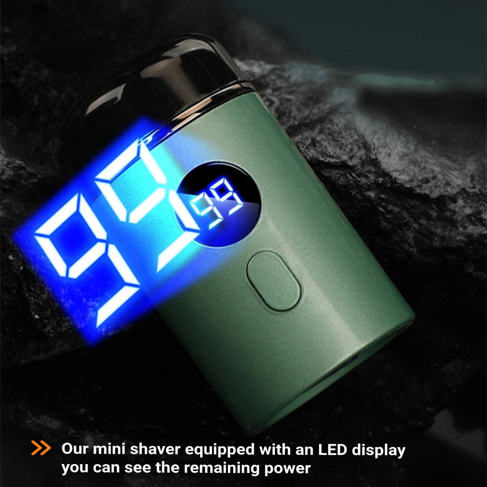 Men Electric Mini Shaver Rechargeable Type-c Charging  Razor