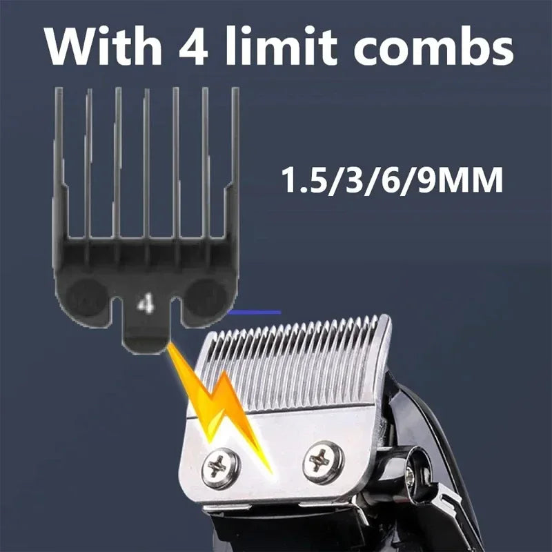Kemei USB Rechargeable Electric Hair Clipper KM-PG1990A