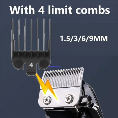 Kemei USB Rechargeable Electric Hair Clipper KM-PG1990A