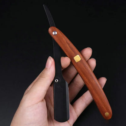 Wooden trimmer manual shaver professional straight edge