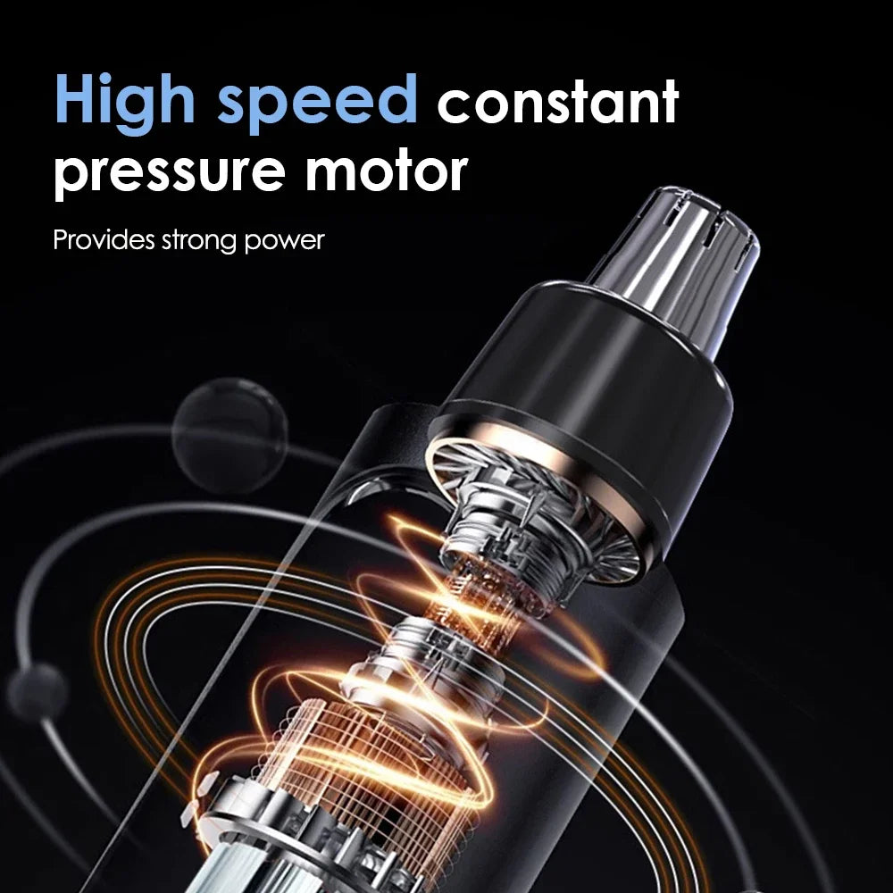 Electric Nose Hair Trimmer Clipper Rechargeable Multi-kinetic Shaving