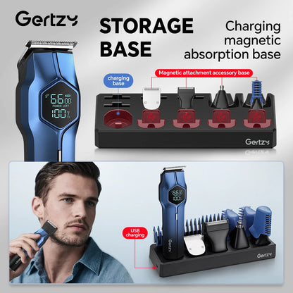 Men's 5-in-1 professional beauty kit USB rechargeable  trimmer set