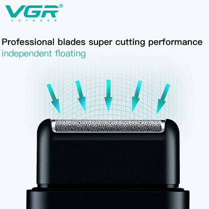 VGR Electric Shaver Professional Beard Trimmer Razor