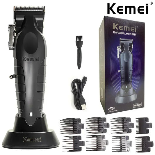 Kemei KM-2996 Professional Precision Fade Hair Clippers Cordless