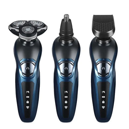 Electric Shaver 3-in-1 Washable Rechargeable Electric Razor