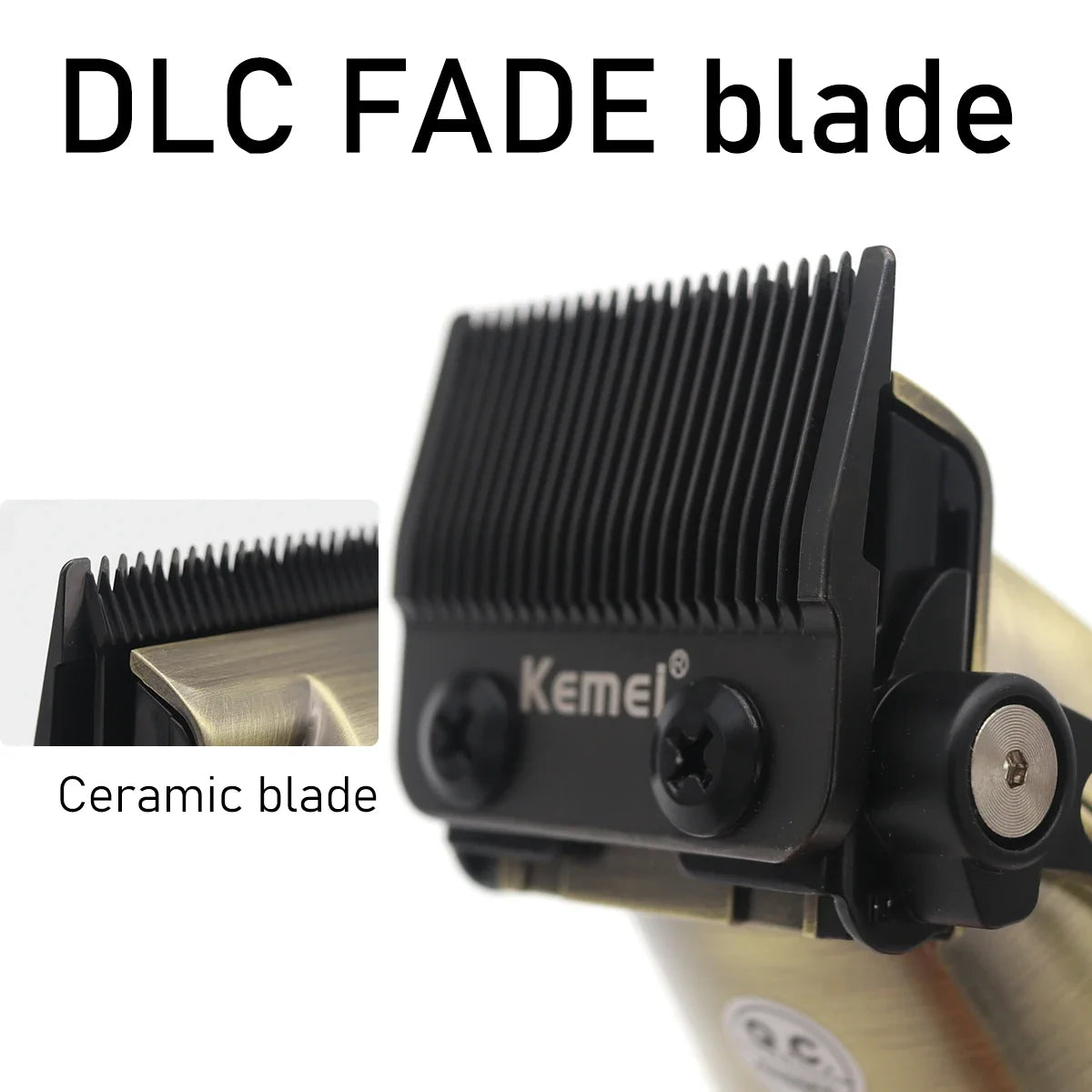 KM2230 2236 Professional Full Metal Electric Cordless Clipper Set