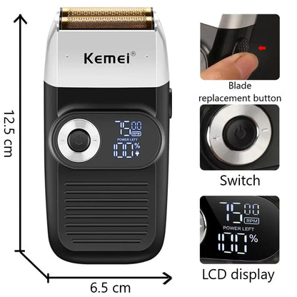 Kemei Original Electric Shaver for Men KM-2026 KM-2027