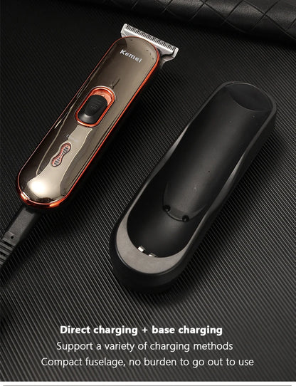 Kemei 371 Hair Clippers Men Professional Rechargeable Machine