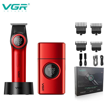 VGR 977 377 new hair trimming set high-end men's hair clipper