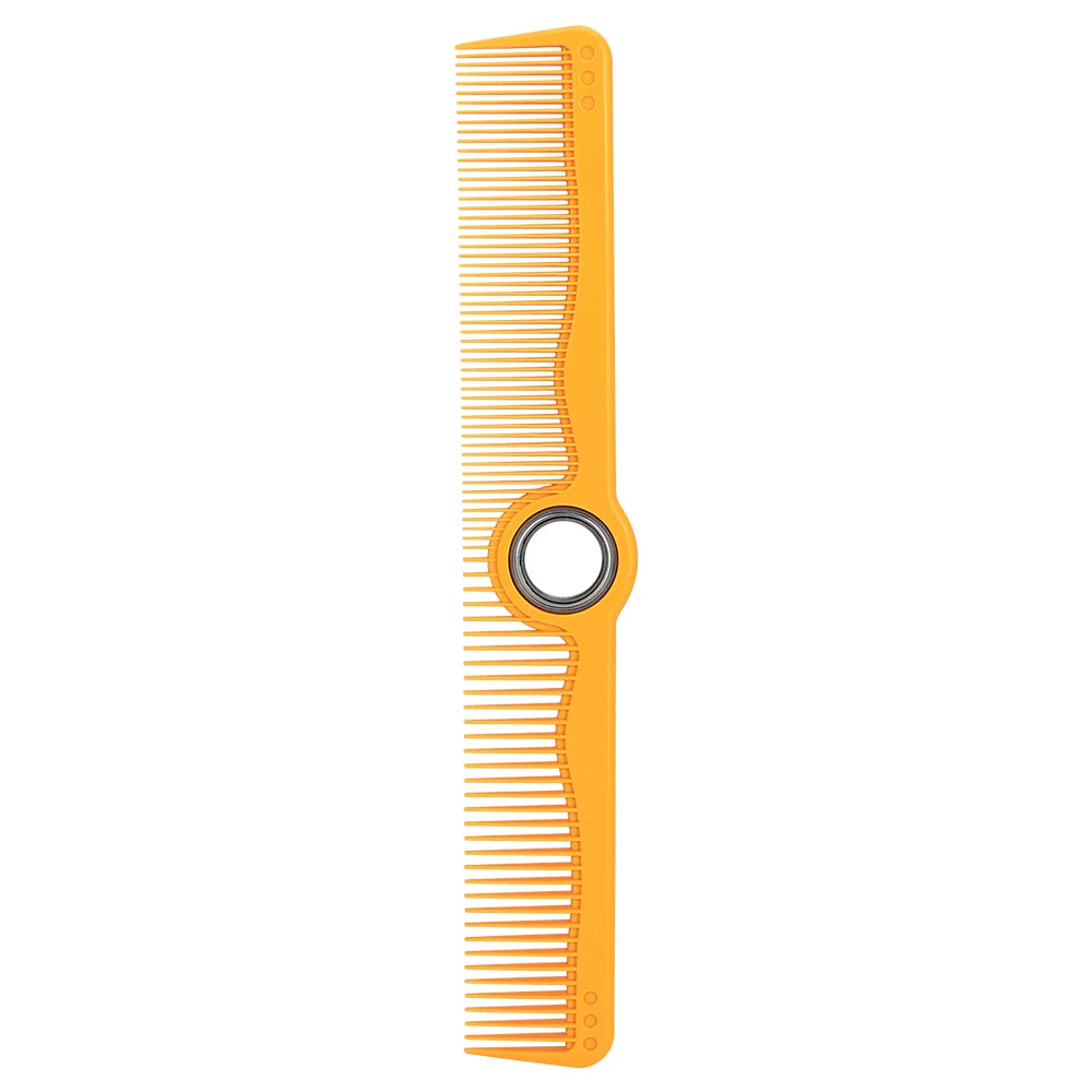 Anti-Static Spinning Fidget Hair Comb with Bearing Wide