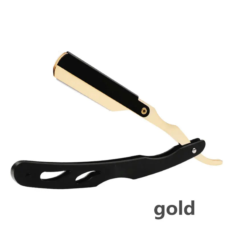 Professional Manual Shaver Straight Edge Stainless Steel