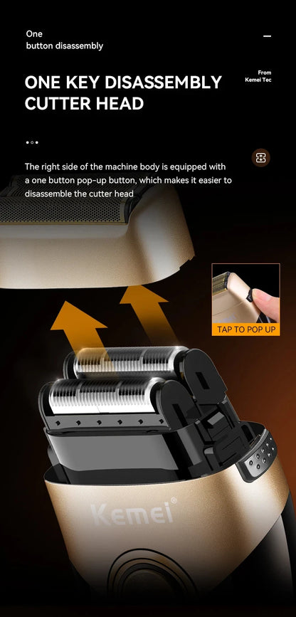 KM-3209 Shaving Machine Foil Trimmer Razor Shaver