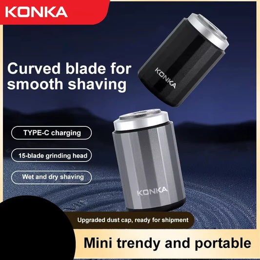 NEW Type-c Rechargeable Mini Portable Waterproof Electric Shaver