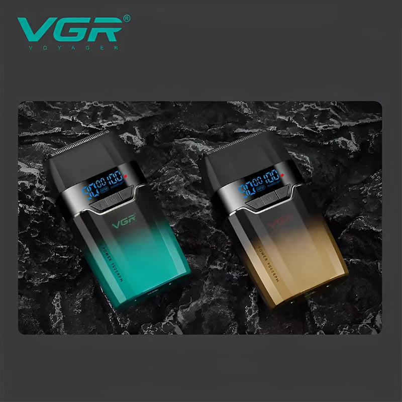VGR New Shaver Gradient Color Body High end Hair Trimmer V-308