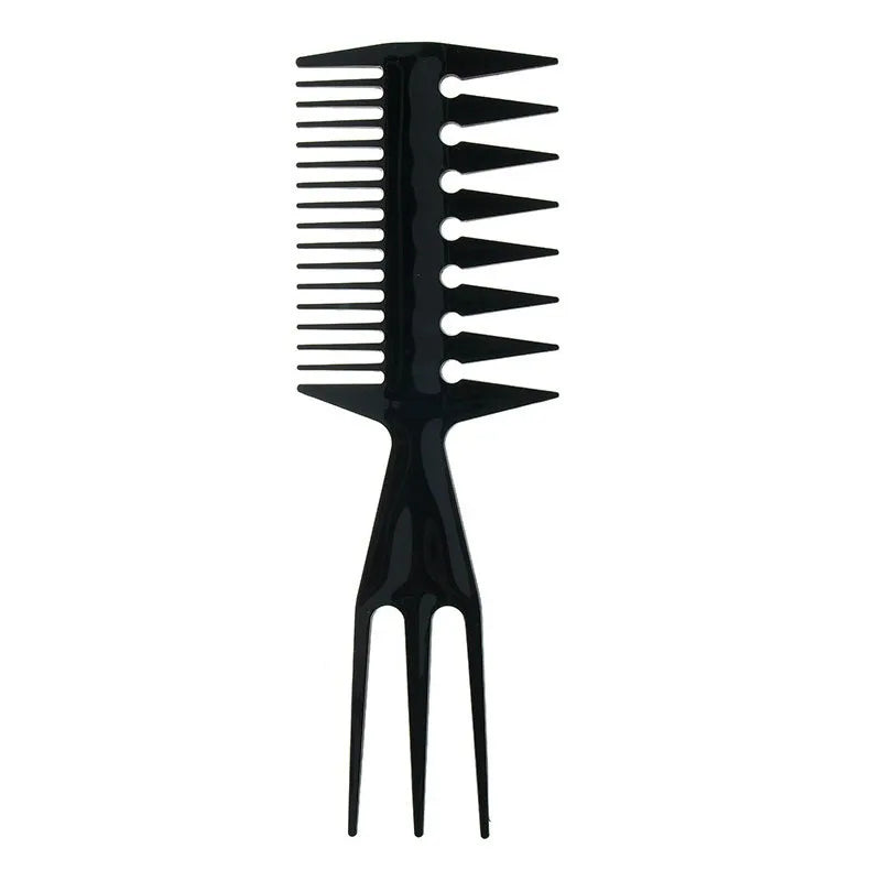 New Hair Texturizer Brush 3-In-1 Big Teeth Double Side