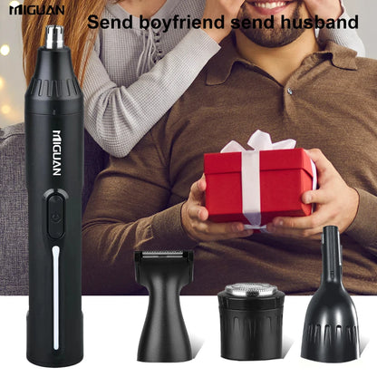 4-in-1 Professional Grooming Kit Nose & Ear Hair Trimmer