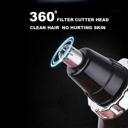 Kemei  Ear nose hair trimmer device hand-operated KM-664