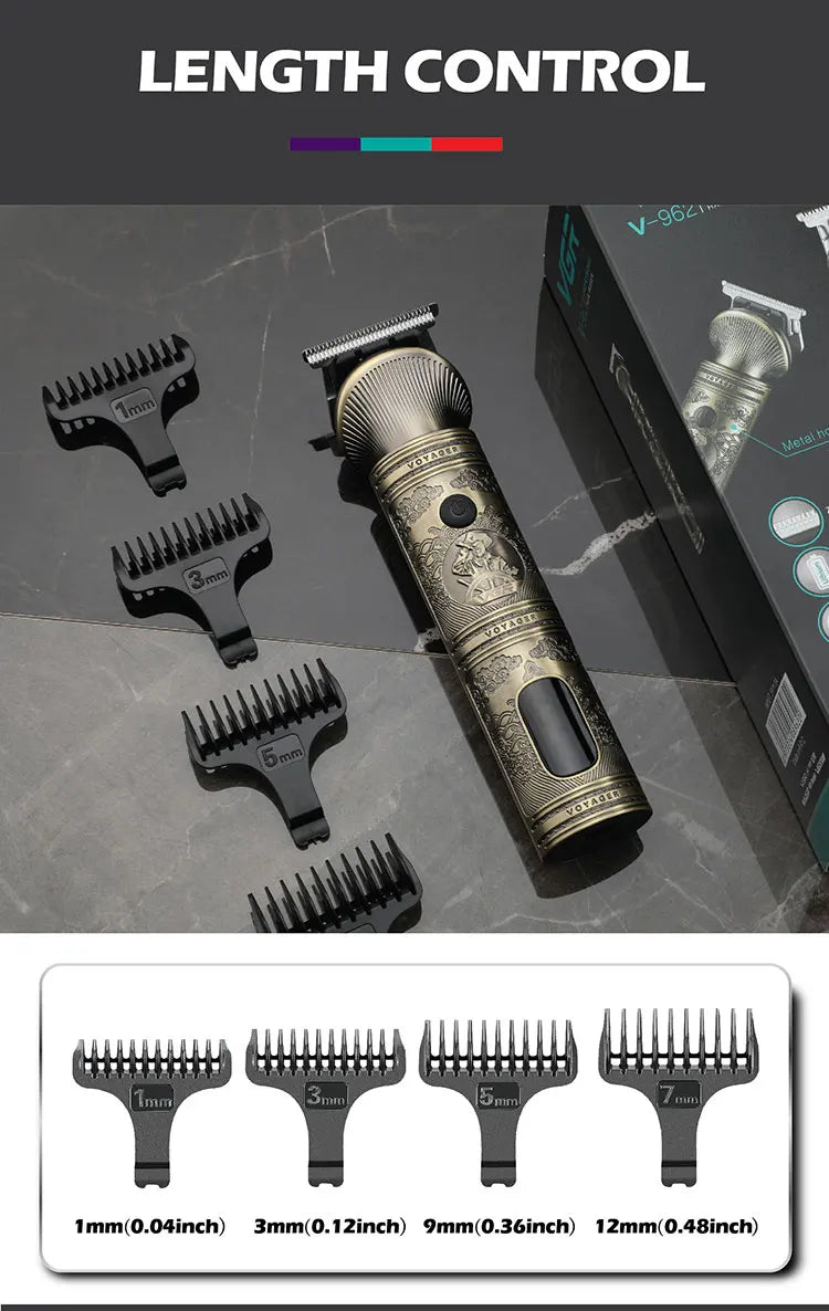 VGR Professional Hairdresser Electric Hair Trimmer for Men