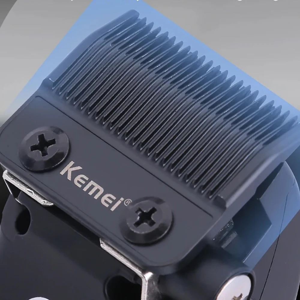 Kemei Professional Barber Cordless Hair Clipper Electric Trimmer