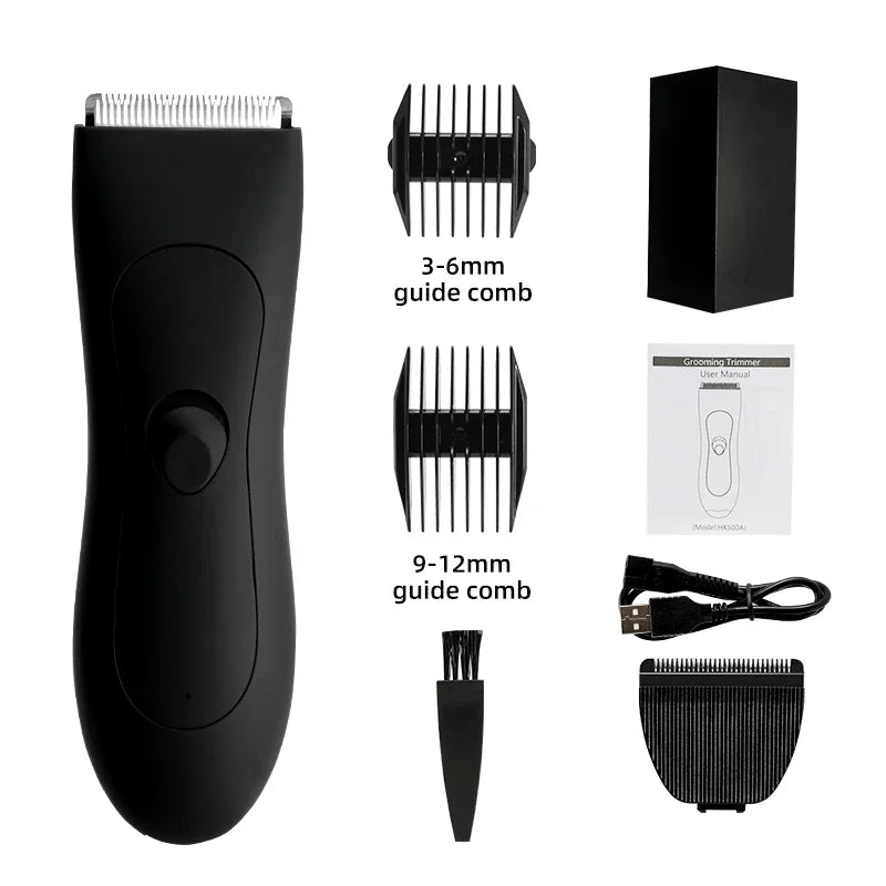 Mens Body Hair Trimmer and Women Lady Shaver Hair Removal Bikini Trimmer