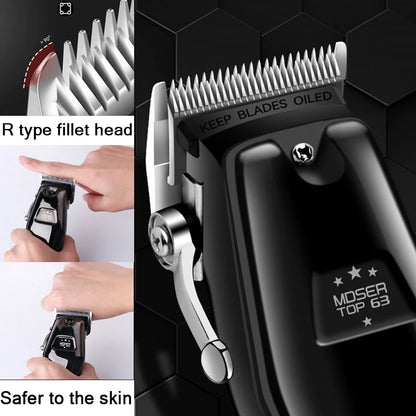 Kemei Electric Hair Clipper Hair Cutting machine Wireless Trimmer