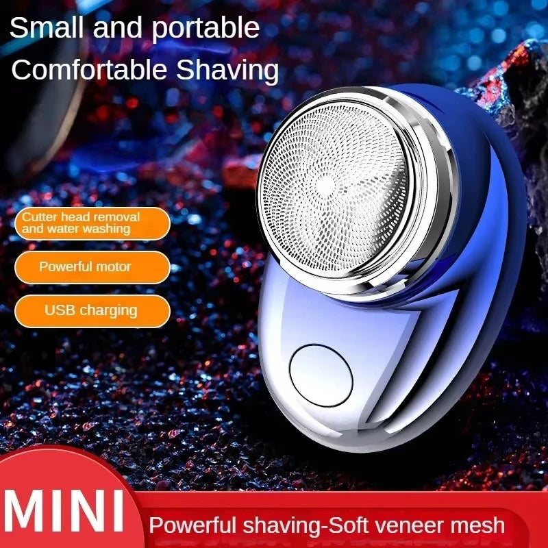 Electric Shaver Waterproof Mini Charging Portable Shaver