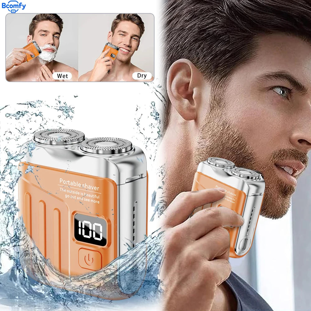 Double Headed Razor New Double-headed Mini Magnetic Shaver for Men – Beard Air