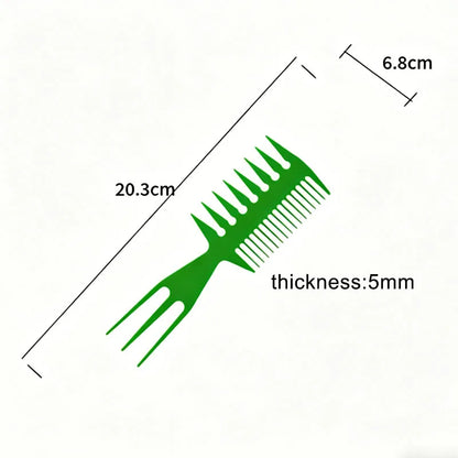 New Hair Texturizer Brush 3-In-1 Big Teeth Double Side
