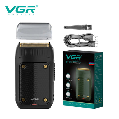 VGR professional grade shaver mini reciprocating shaver
