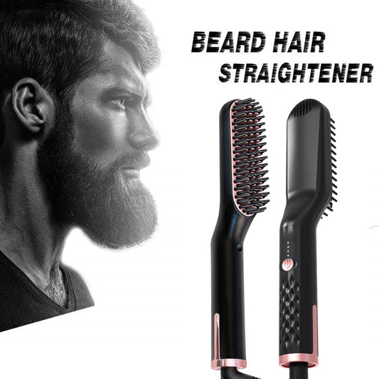 Hot Comb Straightener Heating Comb For Men Beard