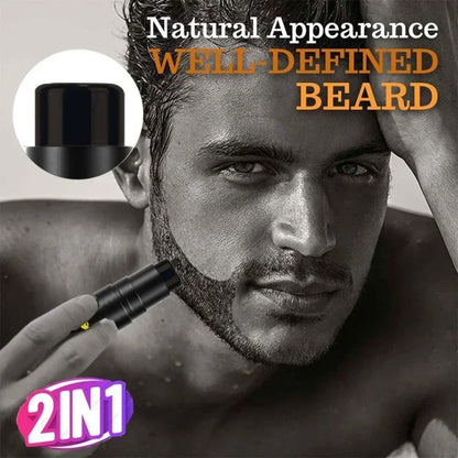 Men Beard Filling Stamp Beard Pencil Filler Waterproof