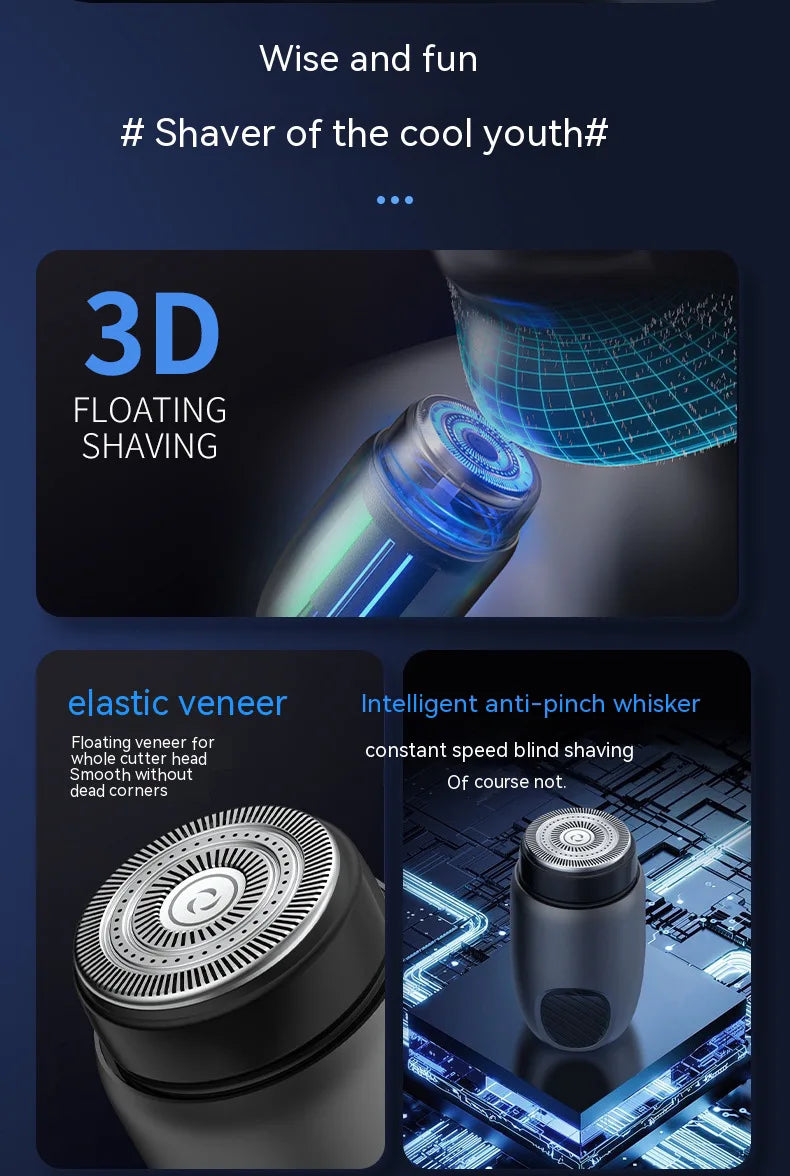 New Beard shaver Men's razor Rechargeable Men's razor