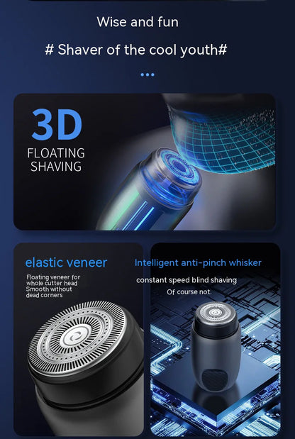 New Beard shaver Men's razor Rechargeable Men's razor