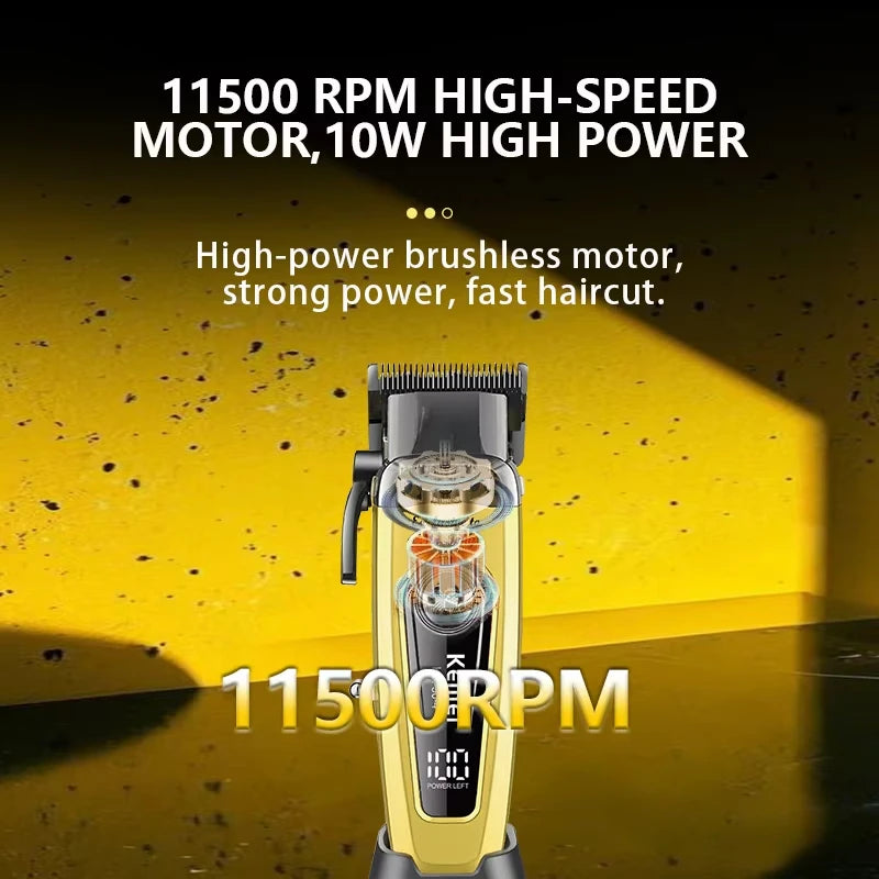 Kemei Rechargeable Electric Hair Clipper KM-90-4 KM-2293 KM-3209 Kit