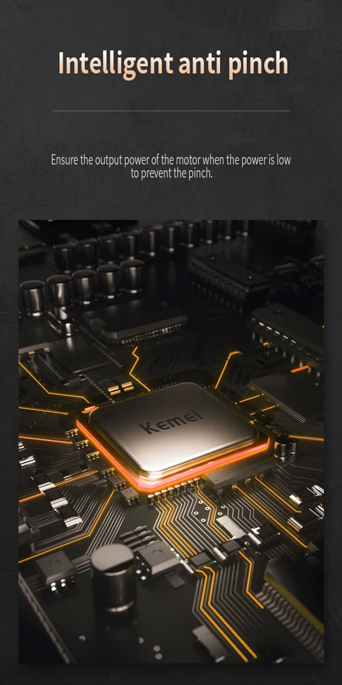 Kemei KM-1429 Rechargeable 3 in 1 Beauty Kit Electric Shaver Kit