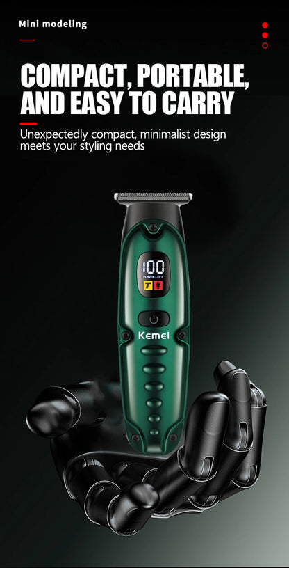 Hair Clippers for Men Professional Cordless Barber Clippers km-2259