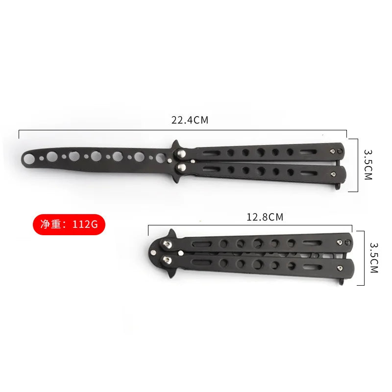 Portable Butterfly Training Foldable Trainer Pocket Comb