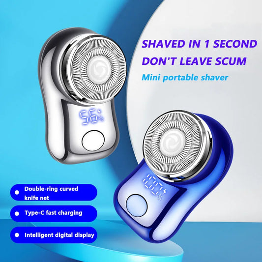 Mini Electric Shaver for Men Portable Beard Razor