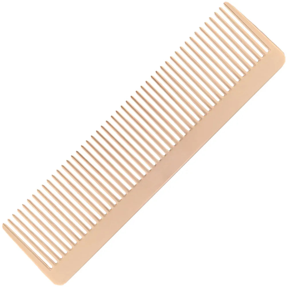 Zinc Alloy Hair Comb Metal Barber Beard Styling Cutting