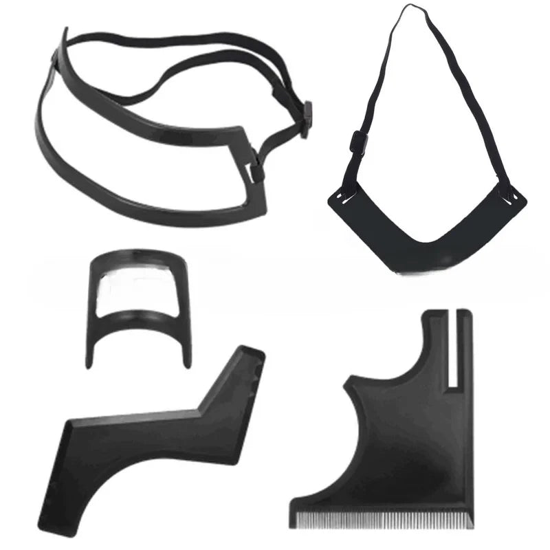 Haircut Kit Beard Hair Goatee Neckline Shaving Template
