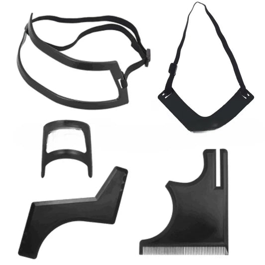 Haircut Kit Beard Hair Goatee Neckline Shaving Template