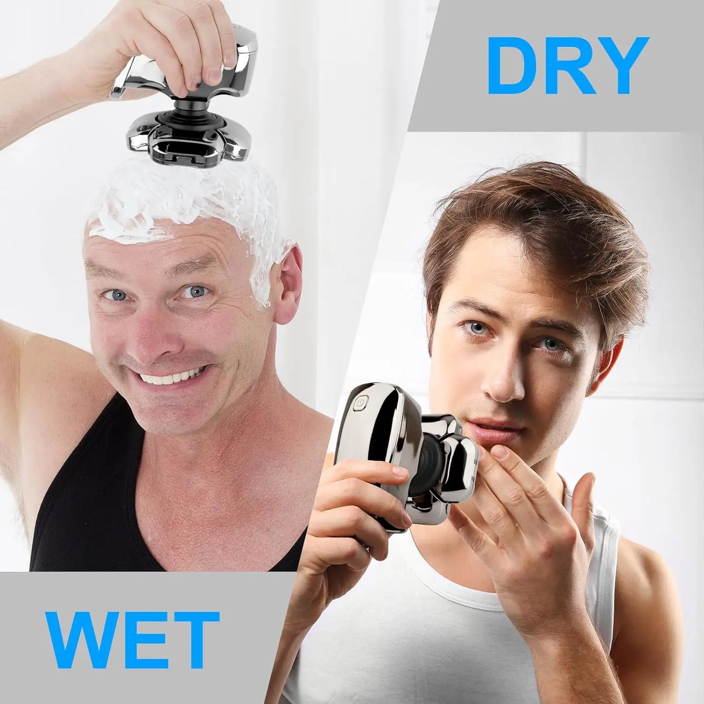 Grooming Kit 6 in1 Head Electric Shaver For Men Beard Hair Trimmer